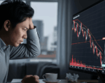 株価が下がってイライラしてる人