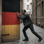 ドイツに入国しようとする移民